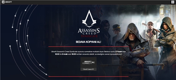 Assassin's Creed Syndicate Ubisoft'ta Ücretsiz Oldu