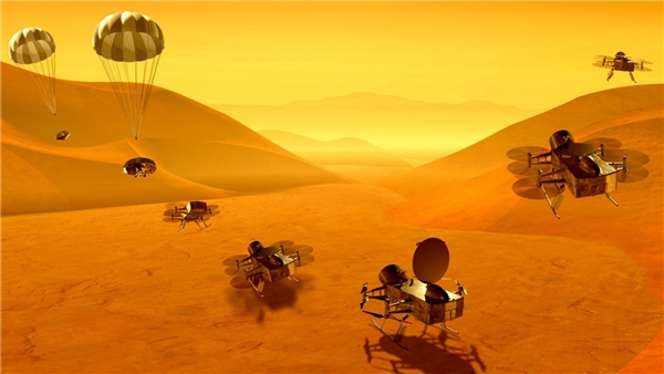 NASA'nın Titan'daki Dragonfly Misyonu 2028'e ertelendi