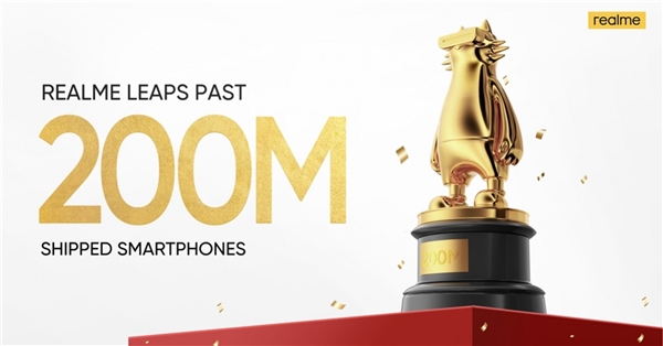 Realme, dünya genelinde 200 milyon akıllı telefon satışı yaptı