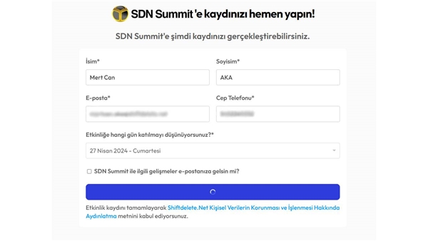 SDN Summit katılımınızı sonsuzlaştırın!
