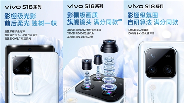 Vivo S18 Ailesi Kamera Özelliklerini Doğruladı