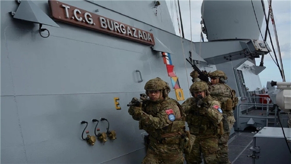 TCG Burgazada, Doğu Akdeniz'de Türkiye'nin gücüne güç katıyor