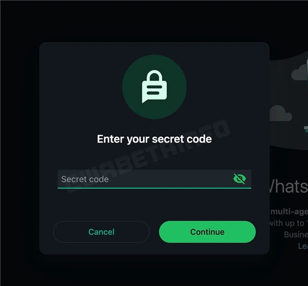 WhatsApp Web'e şifre ile mesaj koruma özelliği geliyor