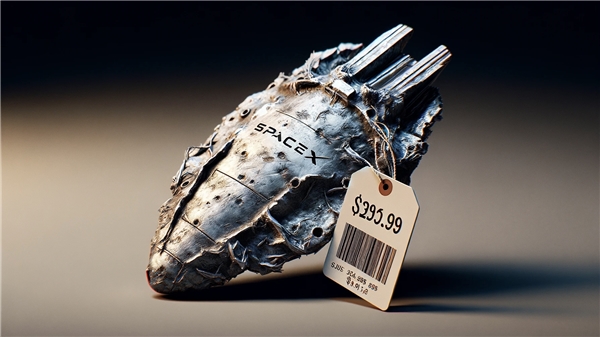 SpaceX Starship Enkaz Parçaları eBay'de Satışa Çıktı