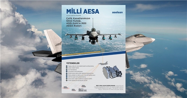 Aselsan AESA Radarı F-16 Blok ÖZGÜR ile İlk Uçuşunu Gerçekleştirdi