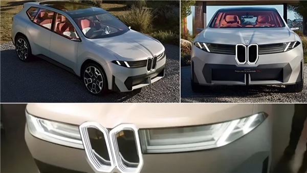 BMW'nin yeni elektrikli aracı Neue Klasse X konsept tasarımıyla dikkat çekiyor