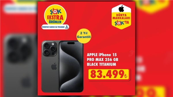 ŞOK, iPhone 15 Pro Max'u Daha Ucuza Satıyor!