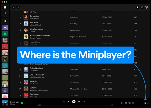 Spotify, macOS ve Windows için mini oynatıcı özelliğini yayınladı