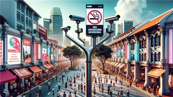 Singapur, yapay zeka ile sigara içenleri tespit ediyor