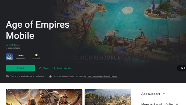 Age of Empires Mobile Android cihazlara indirilebilir