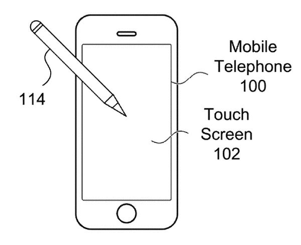 Apple, iPhone destekli Apple Pencil için patent aldı