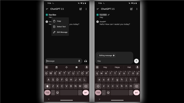 Android için ChatGPT uygulamasına istem düzenleme özelliği geliyor