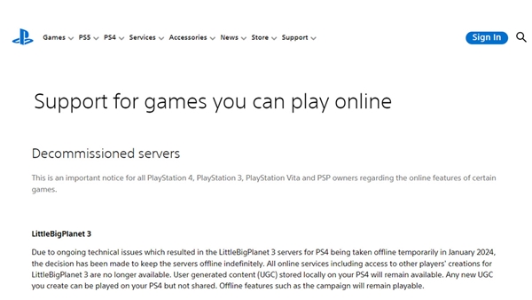 LittleBigPlanet 3 Sunucuları Kapatıldı: Oyuncular Artık Yeni İçeriklere Ulaşamayacak