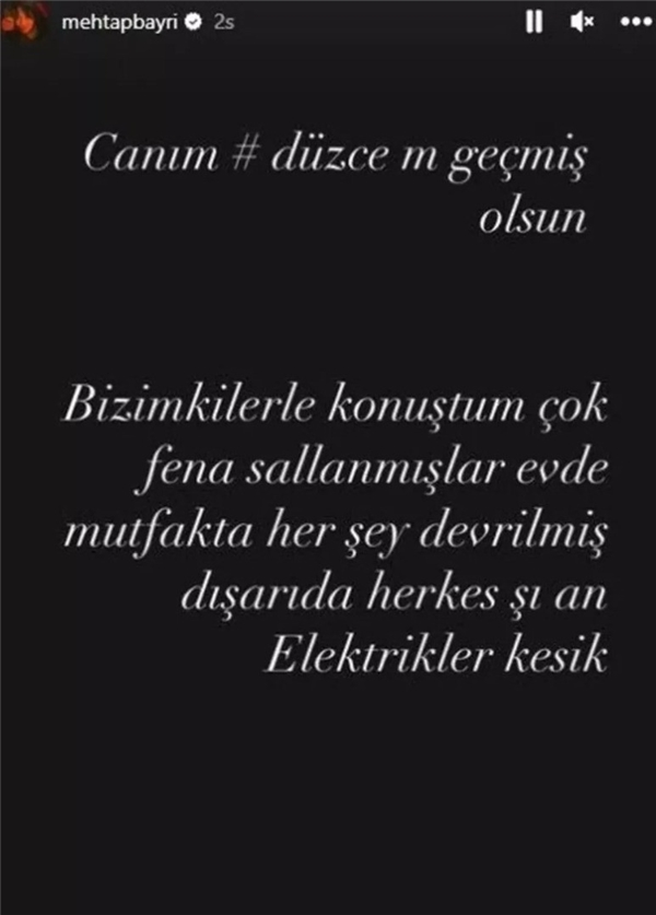 Ünlüler deprem anında yaşadığı korkuyu anlattı