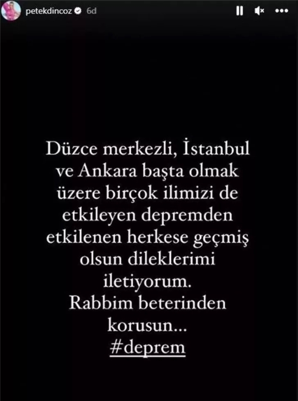 Ünlüler deprem anında yaşadığı korkuyu anlattı