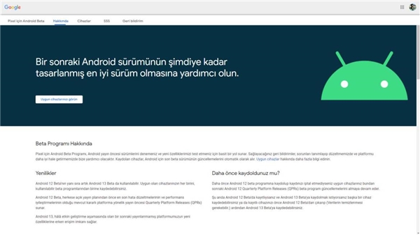 Android 13 beta nasıl kurulur?