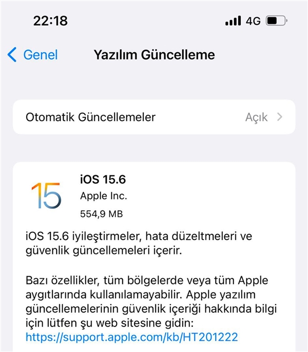 Yeni iOS sürümünü beğenmeyenlere kötü haber!