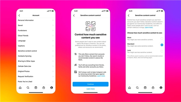 Instagram, hassas içerik filtrelerini güncelliyor!