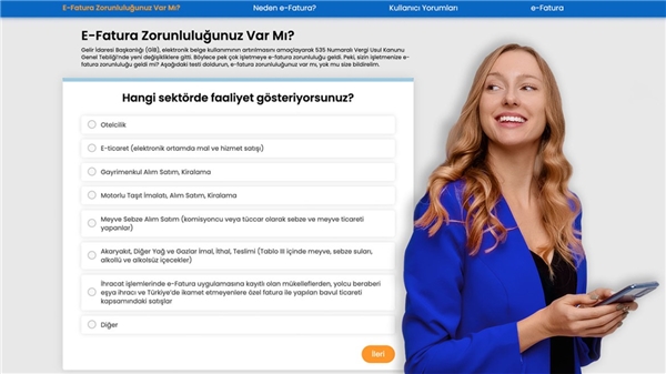 İşletmenizin e-fatura zorunluluğunu öğrenmek kolaylaşıyor