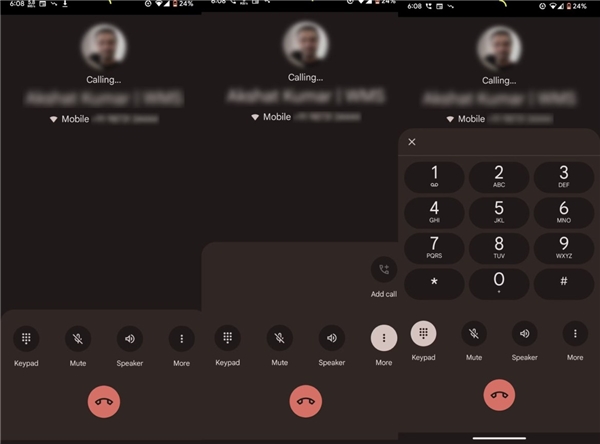 Google'dan Telefon uygulamasında tasarım değişikliği