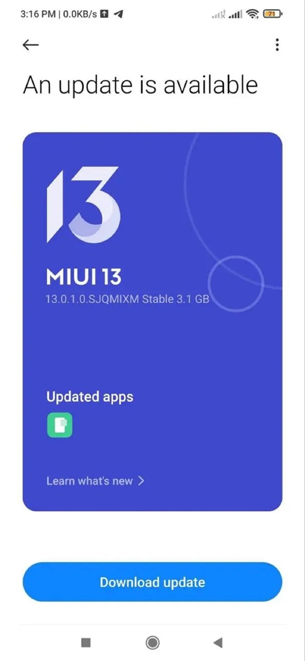 Xiaomi'den bir model için daha MIUI 13 güncellemesi!