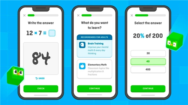 Duolingo artık matematik öğretecek!