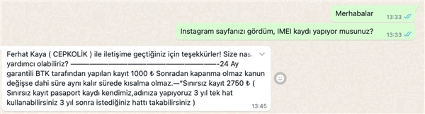 Paranızı kaptırmayın: IMEI dolandırıcılığı!