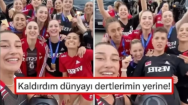 Hatta Filenin Sultanları da kazandıkları maçların ardından hoparlörleriyle Naim söylemeye başlamıştı.
