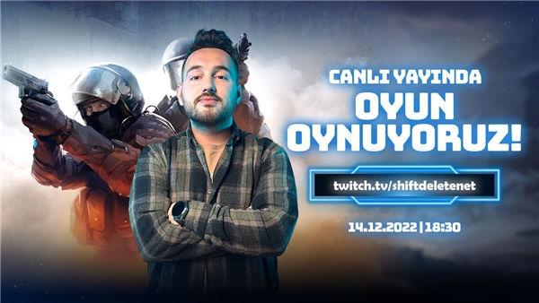Twitch canlı yayında CS: GO oynuyoruz