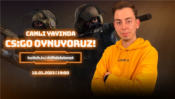 Twitch yayınımızda CS: GO oynuyoruz!