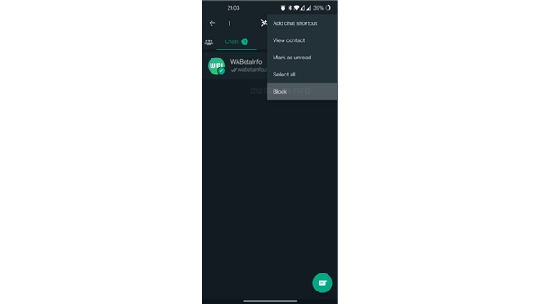 WhatsApp'tan engelleme kısayolu geliyor