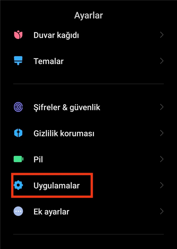 Xiaomi telefonlarda varsayılan tarayıcı nasıl değiştirilir?