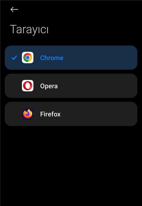 Xiaomi telefonlarda varsayılan tarayıcı nasıl değiştirilir?