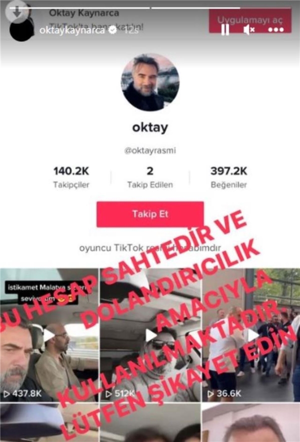 Oktay Kaynarca... SAHTE HESAP İSYANI!