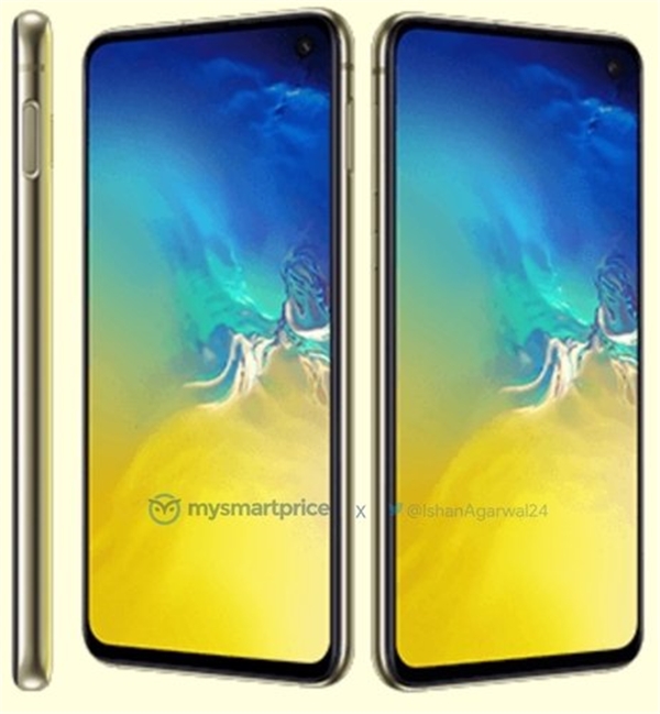 Samsung'un Güneş Gibi Parlayan Kanarya Sarısı Galaxy S10e Konsepti Ortaya Çıktı