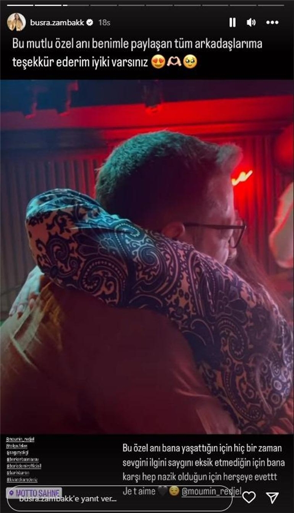 MasterChef All Star yarışmacısı Büşra Zambak evlilik teklifi aldığı anları paylaştı