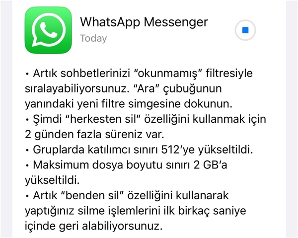 Aylardır beklenen güncelleme yayınlandı! İşte WhatsApp'a gelen son yenilikler