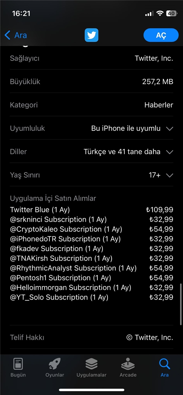 Elon Musk'ın Twitter'a getirdiği mavi tik aboneliği kararı sonrası Türkiye'deki fiyatlar belli oldu
